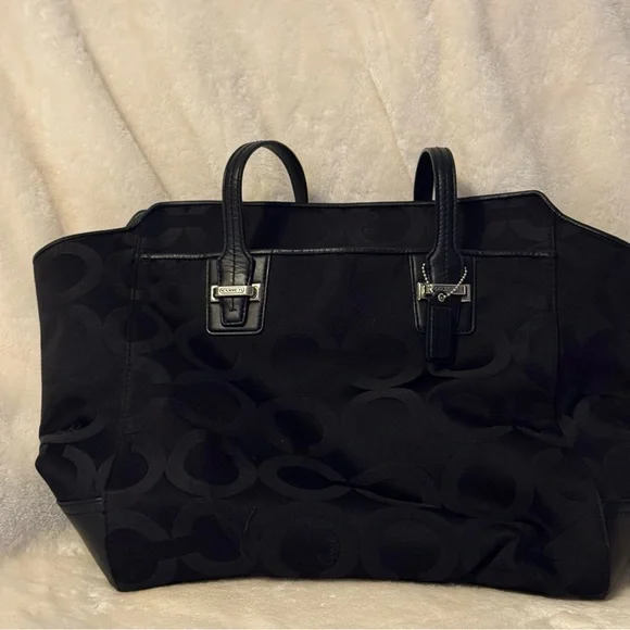 Coach Black Tote Bag - Picture 9 of 9